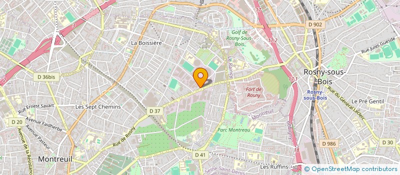 localisation de l'entreprise 888 831 658  à FONTENAY-SOUS-BOIS