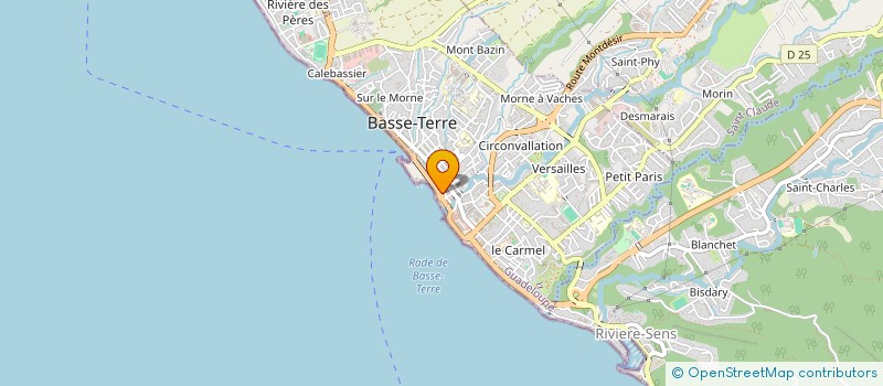 localisation de l'entreprise 888 842 721 à BASSE-TERRE