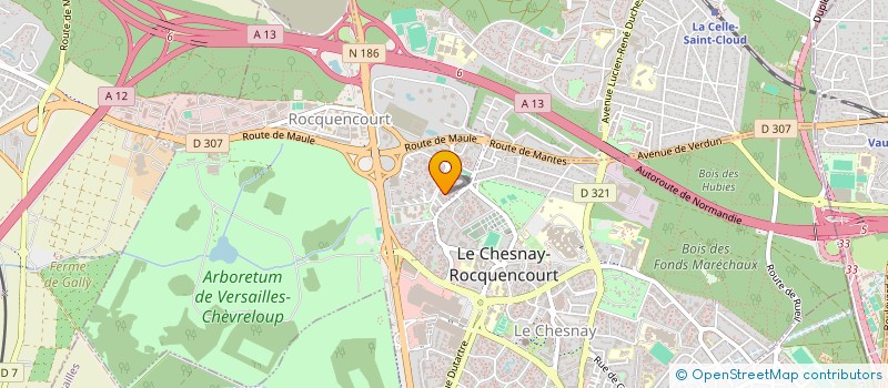 localisation de l'entreprise 888 860 038 à LE CHESNAY-ROCQUENCOURT