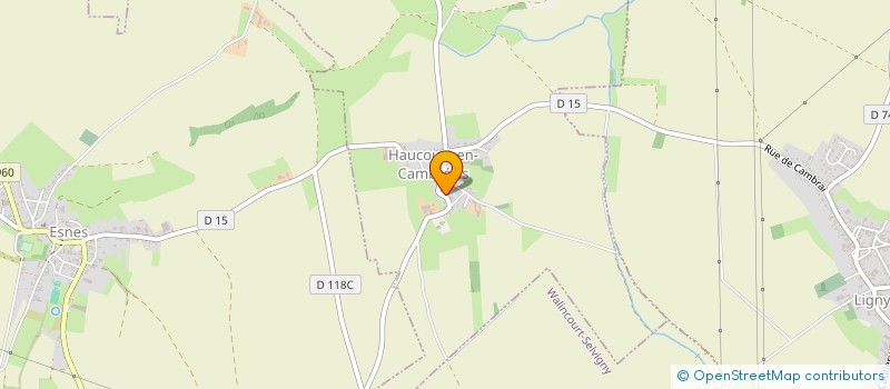 localisation de l'entreprise 888 861 895   LIGNY-EN-CAMBRESIS