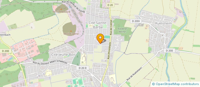 localisation de l'entreprise 888 865 268   WITTENHEIM