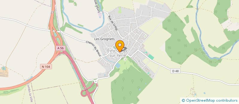 localisation de l'entreprise 888 865 714  à MANDRES-LES-ROSES