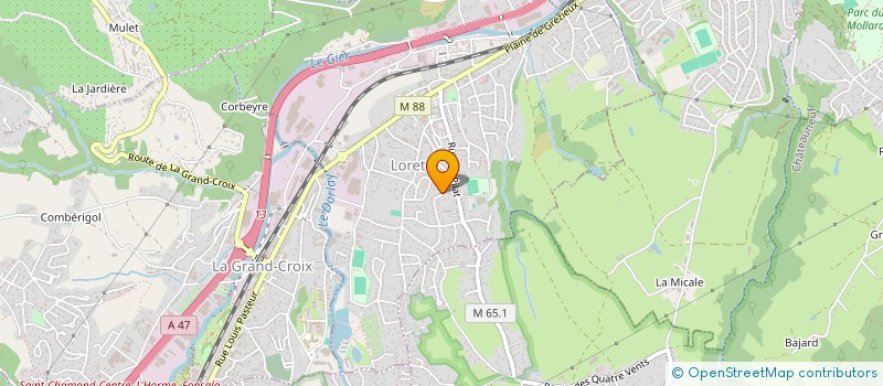 localisation de l'entreprise 888 872 025   LORETTE