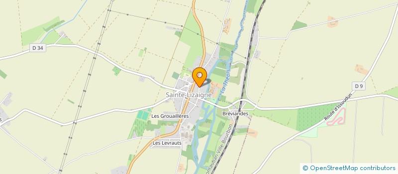localisation de l'entreprise 888 879 111 à SAINTE-LIZAIGNE