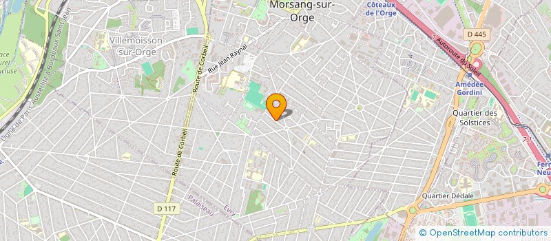 localisation de l'entreprise 888 879 533 à MORSANG-SUR-ORGE