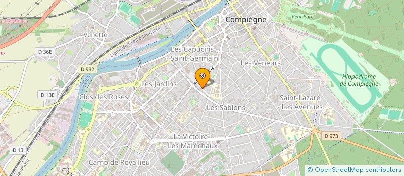 localisation de l'entreprise 888 881 133   COMPIEGNE