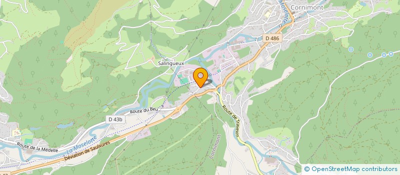 localisation de l'entreprise 888 891 991   CORNIMONT