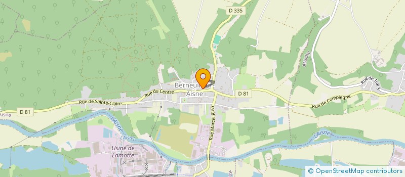 localisation de l'entreprise 888 900 040   JAULZY