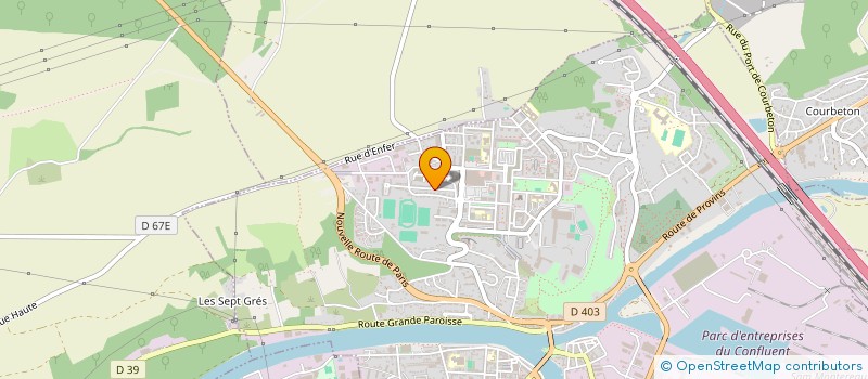 localisation de l'entreprise 888 900 180 à CORBEIL-ESSONNES