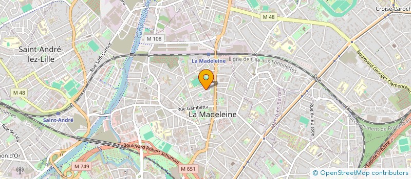 localisation de l'entreprise 888 907 979  à LA MADELEINE