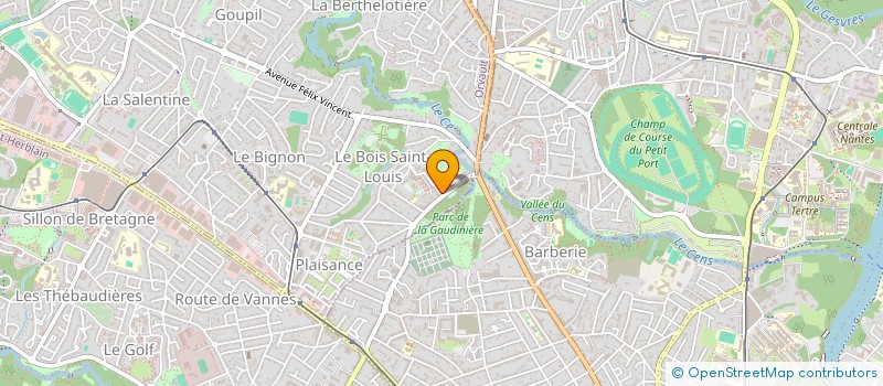 localisation de l'entreprise 888 908 191  à ORVAULT