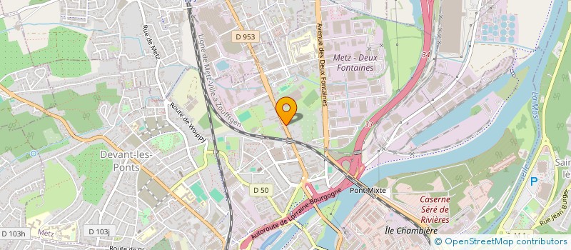 localisation de l'entreprise 888 911 039   METZ