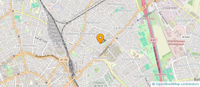 localisation de l'entreprise 888 920 428 à TOULOUSE