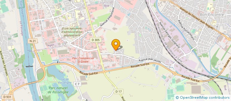 localisation de l'entreprise 888 931 755   BOE