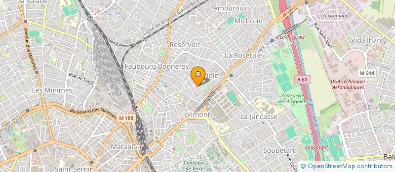 localisation de l'entreprise 888 932 035 à TOULOUSE