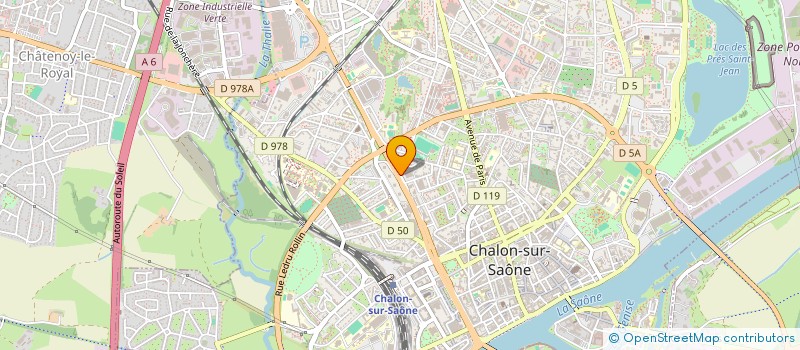 localisation de l'entreprise 888 943 693 à CHALON-SUR-SAONE