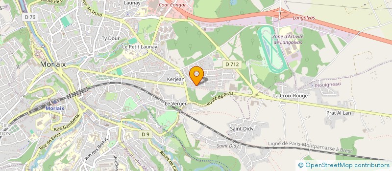 localisation de l'entreprise 888 952 140   MORLAIX