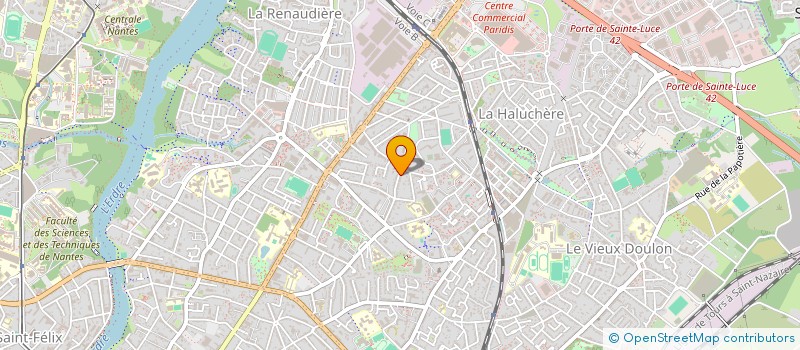 localisation de l'entreprise 888 963 253 à NANTES