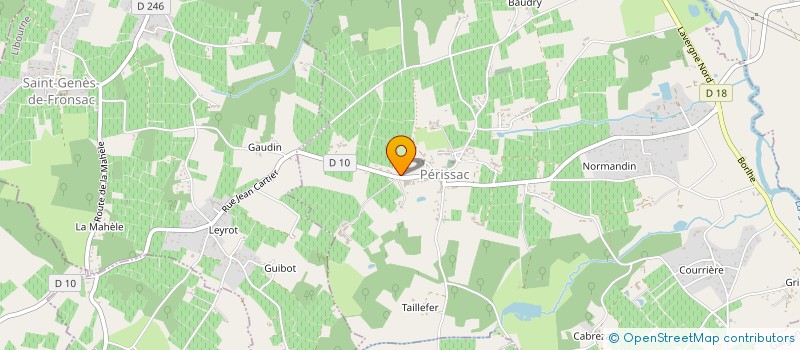 localisation de l'entreprise 888 963 774   PERISSAC