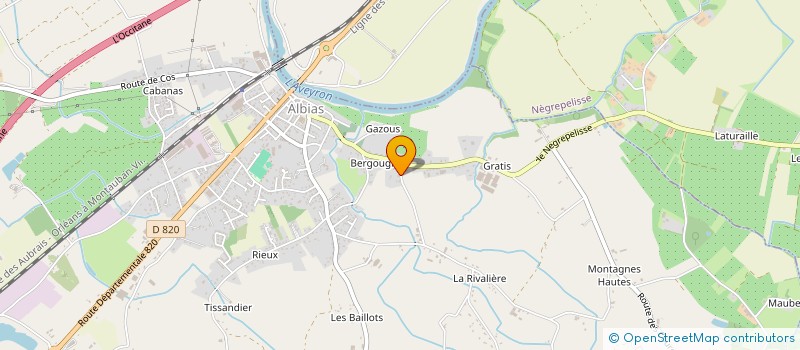 localisation de l'entreprise 888 968 641   REALVILLE