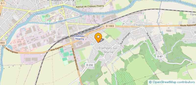 localisation de l'entreprise 888 971 199   ETAMPES-SUR-MARNE