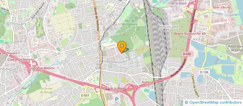 localisation de l'entreprise 888 972 940 à BEGLES