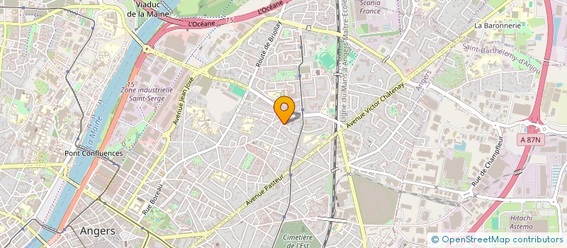 localisation de l'entreprise 888 976 446 à ANGERS