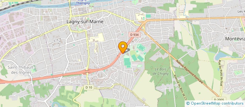 localisation de l'entreprise 888 993 516   LAGNY-SUR-MARNE