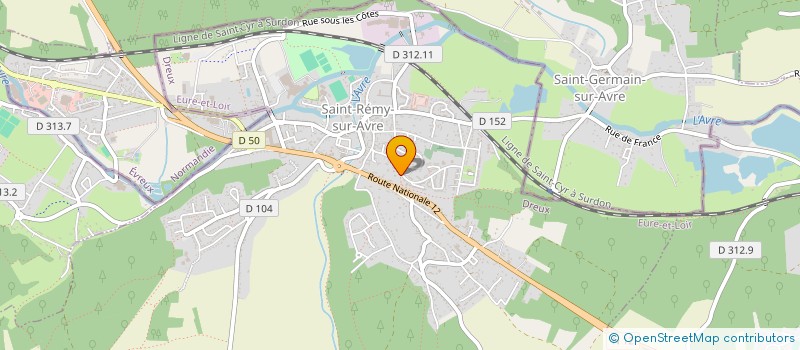 localisation de l'entreprise 888 996 782 à SAINT-REMY-SUR-AVRE