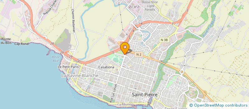localisation de l'entreprise 888 DISTRIBUTION à SAINT-PIERRE