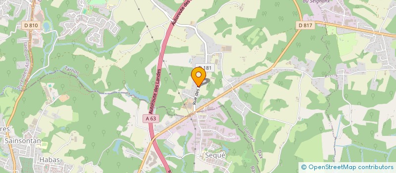 localisation de l'entreprise 888 FRANCE PROPERTY  TARNOS