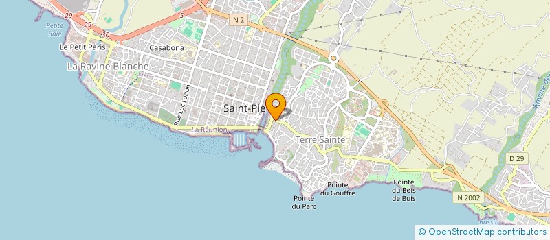 localisation de l'entreprise 888 LOCATIONS à SAINT-PIERRE
