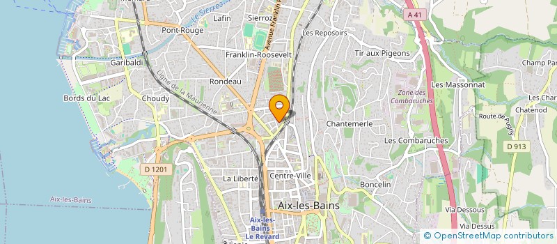 localisation de l'entreprise 889 008 728   AIX-LES-BAINS