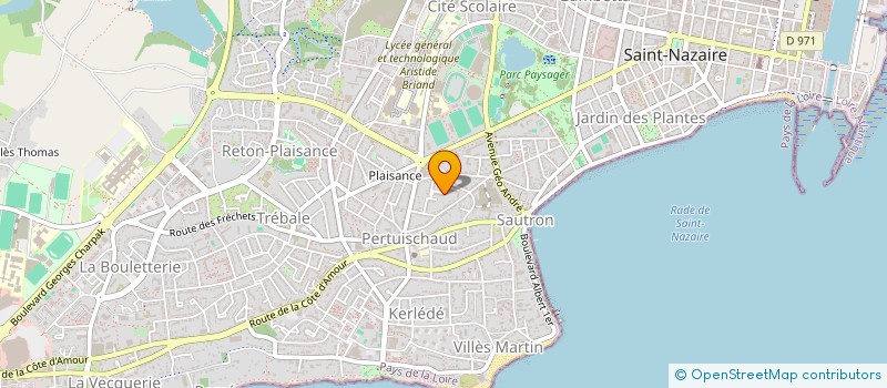 localisation de l'entreprise 889 009 072   SAINT-NAZAIRE