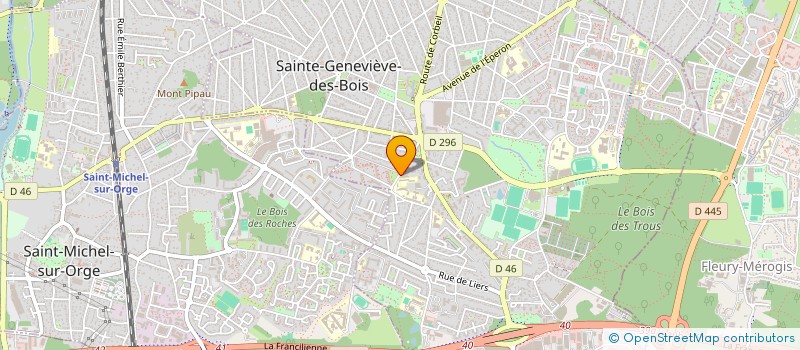 localisation de l'entreprise 889 018 776 à SAINTE-GENEVIEVE-DES-BOIS