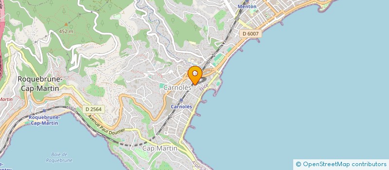 localisation de l'entreprise 889 028 965 à MENTON