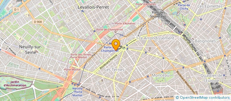 localisation de l'entreprise 889 048 005   CHATILLON