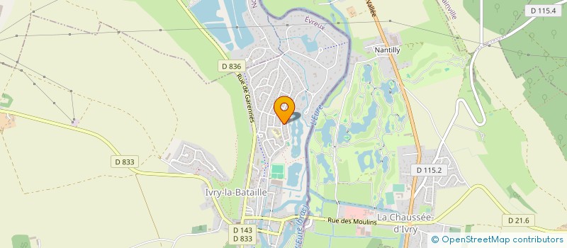 localisation de l'entreprise 889 063 947   IVRY-LA-BATAILLE