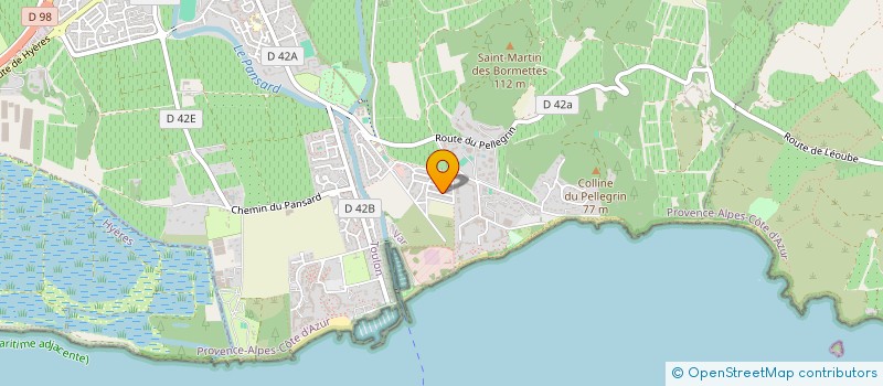 localisation de l'entreprise 889 069 365 à LA LONDE-LES-MAURES