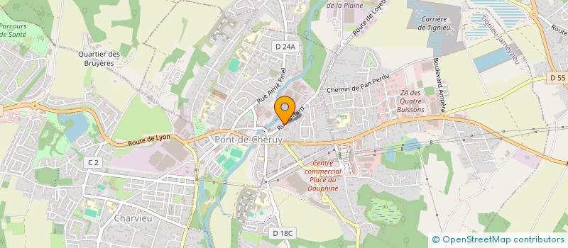 localisation de l'entreprise 889 075 453 à PONT-DE-CHERUY