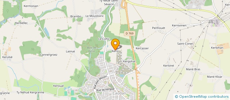 localisation de l'entreprise 889 084 877   CLOHARS-CARNOET