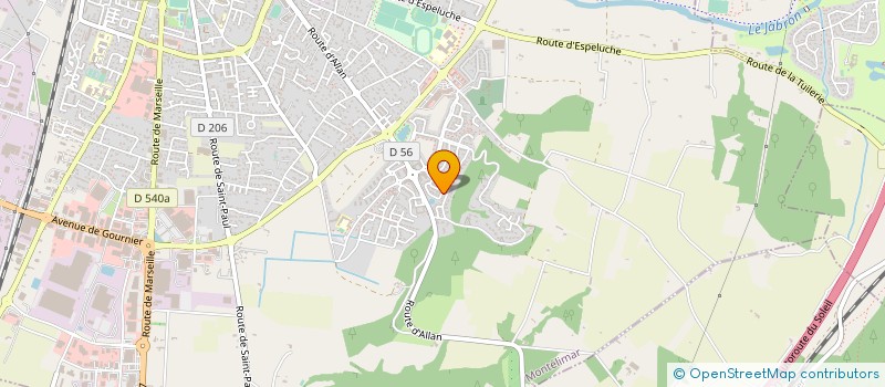 localisation de l'entreprise 889 096 806 à MONTELIMAR