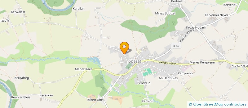 localisation de l'entreprise 889 110 664   PLOUGONVEN