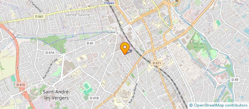 localisation de l'entreprise 889 137 022   BARBEREY-SAINT-SULPICE