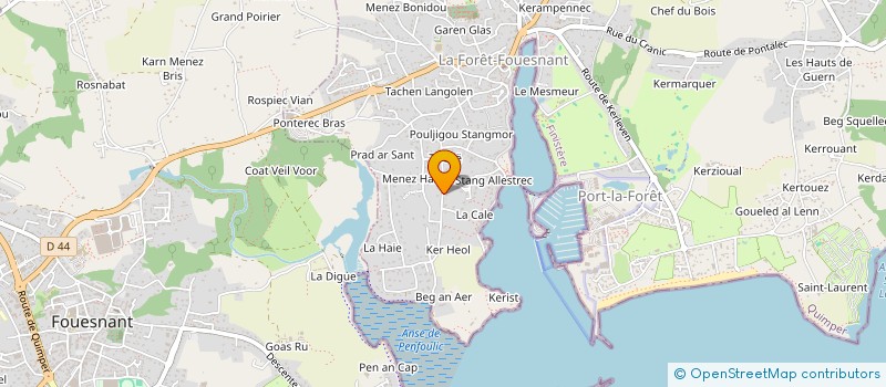 localisation de l'entreprise 889 171 419   LA FORET-FOUESNANT