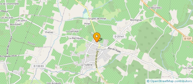 localisation de l'entreprise 889 175 899   BERSON