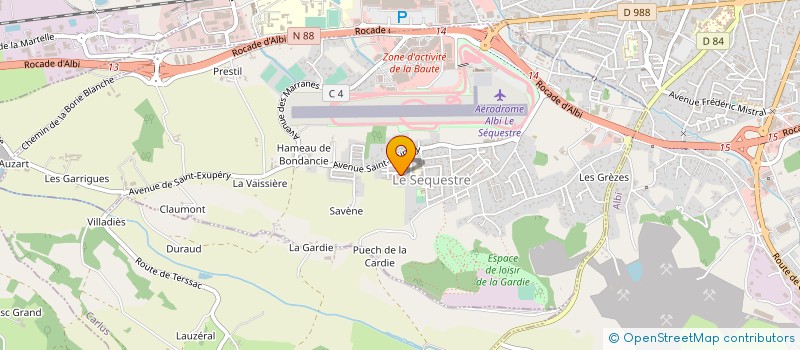 localisation de l'entreprise 889 191 755   PUISSERGUIER