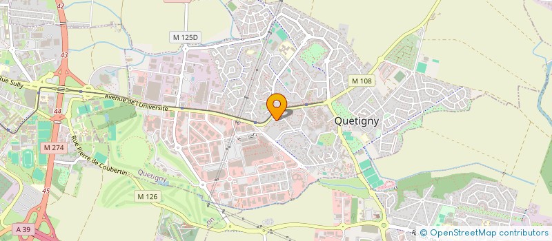 localisation de l'entreprise 889 192 522   QUETIGNY