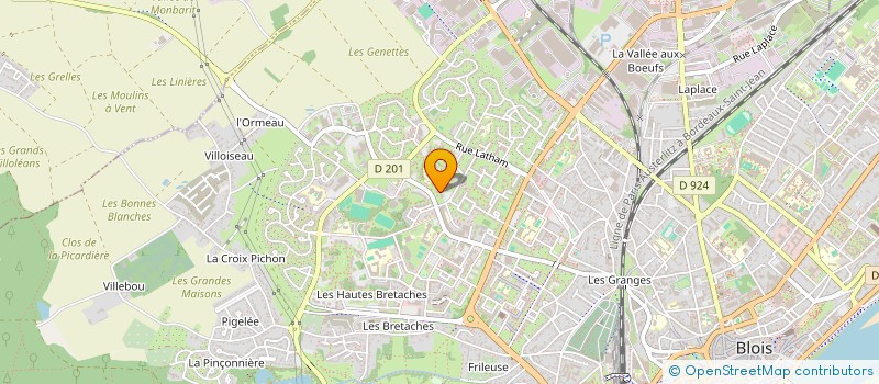 localisation de l'entreprise 889 196 317   BLOIS