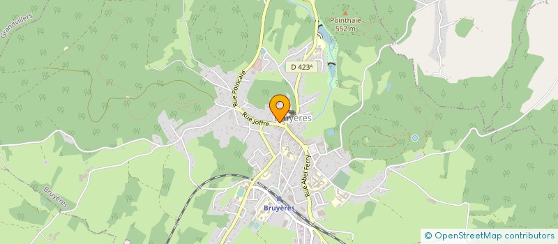 localisation de l'entreprise 889 198 958 à BRUYERES